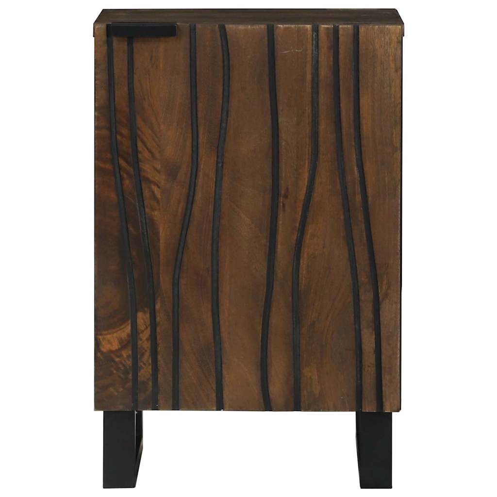 Armadio per Lavabo da Bagno con porta Noce 38 x 33,5 x 58 cm 4018029