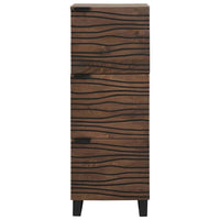 vidaXL Credenza Marrone 40 x 33 x 110 cm legno massello di mango