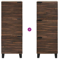 Credenza-Buffet-Armadio da cucina Marrone 40 x 33 x 110 cm legno massello di mango 341014