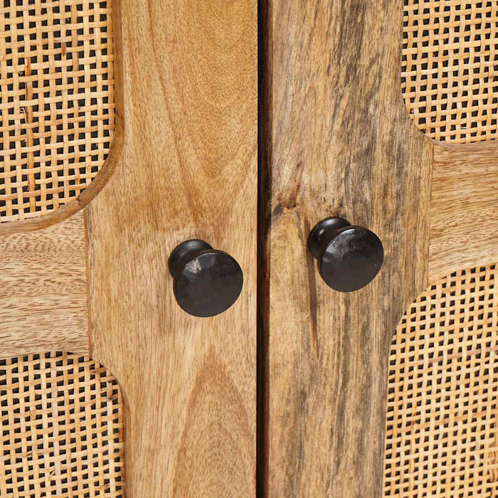 Credenza Marrone 60 x 33,5 x 75 cm Legno di mango massello 4018046