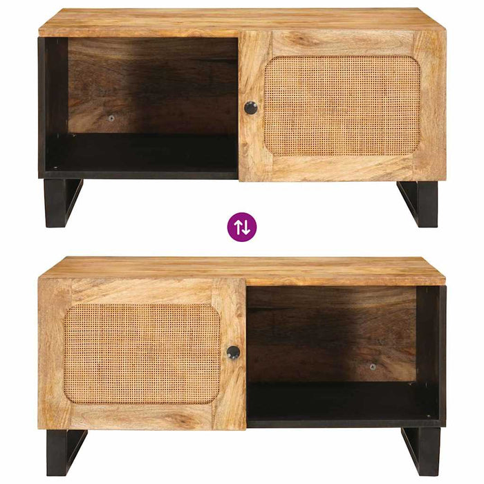 Tavolino da salotto Naturale 80 x 50 x 40 cm 4018048