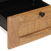 Armadio da Notte con cassetto Naturale 40 x 33 x 46 cm 4018050