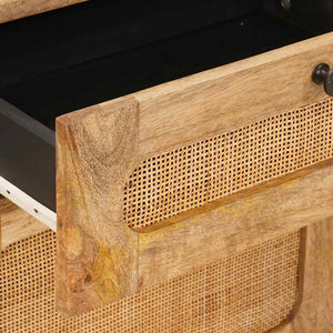 Armadio da Notte con cassetto Naturale 50 x 33 x 60 cm 4018052