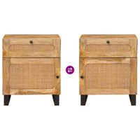 Armadio da Notte con cassetto Naturale 50 x 33 x 60 cm 4018052