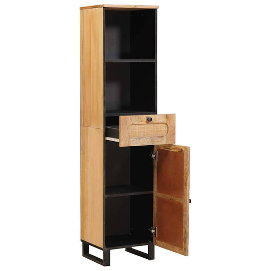 Mobile da Bagno con lo scaffale Marrone 38 x 33 x 160 cm 4018066