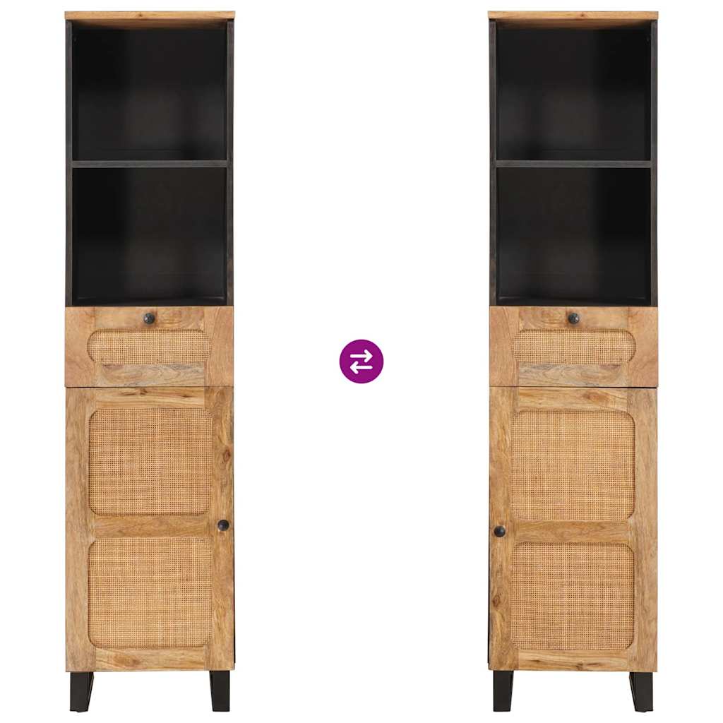 Mobile da Bagno con lo scaffale Marrone 38 x 33 x 160 cm 4018066