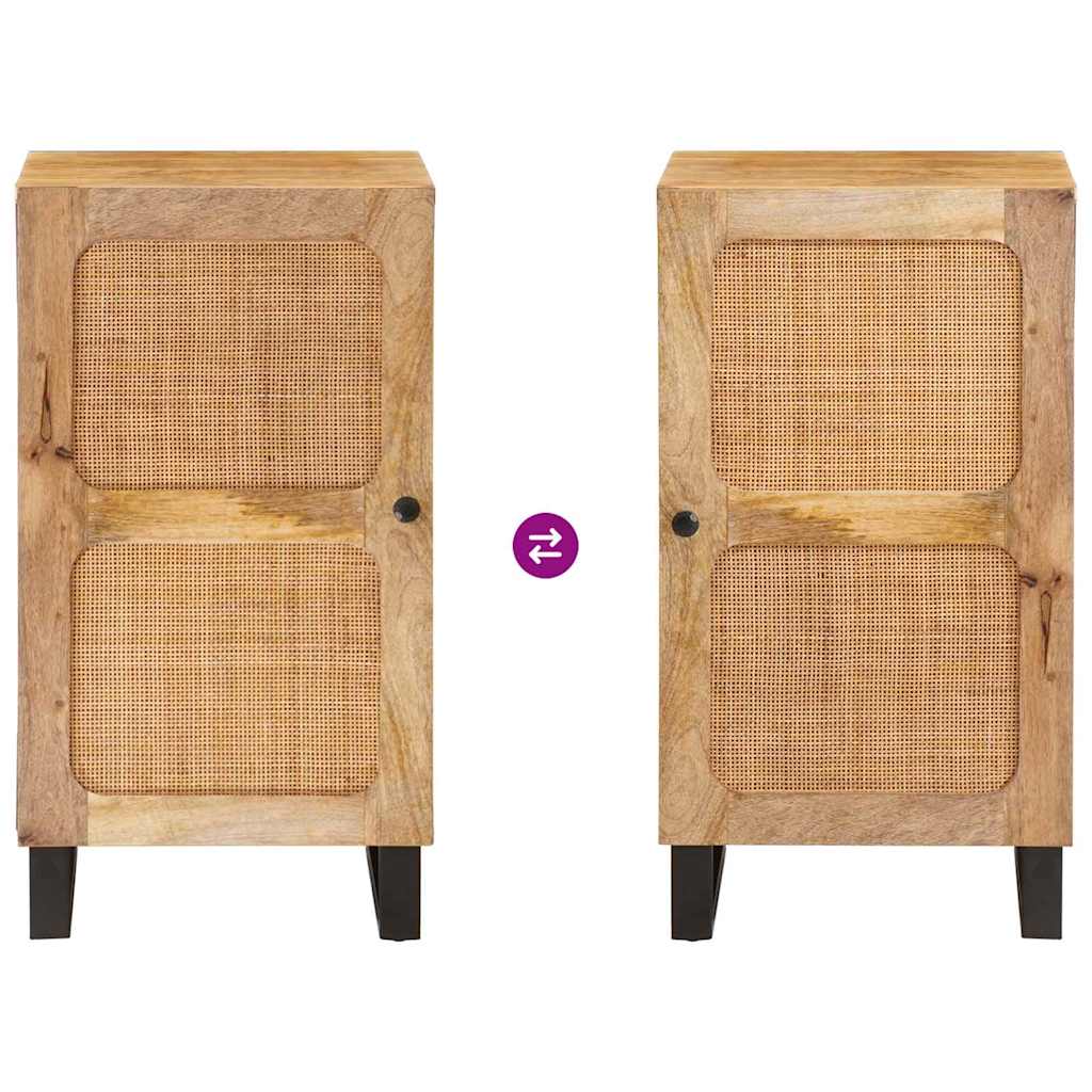 Credenza Marrone 40 x 33 x 75 cm Legno di mango massello 4018068