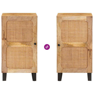 Credenza Marrone 40 x 33 x 75 cm Legno di mango massello 4018068