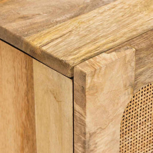 Credenza Marrone 80 x 33,5 x 75 cm Legno di mango massello 4018071