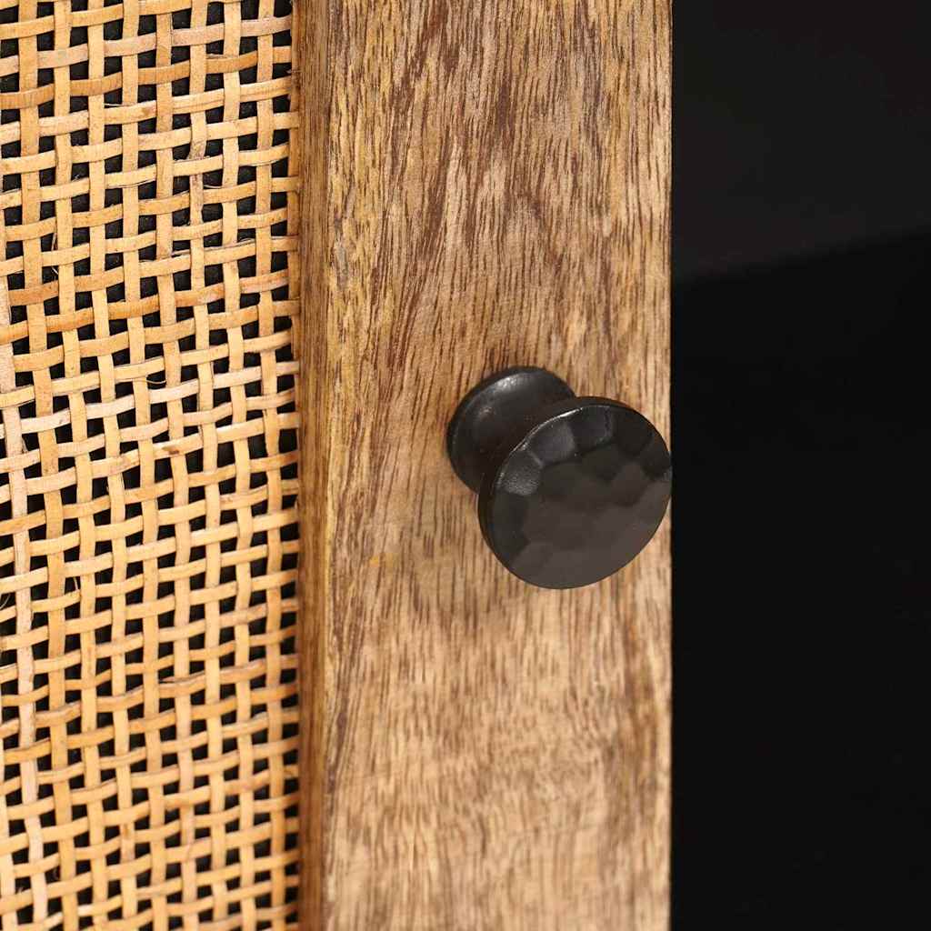 Credenza Marrone 80 x 33,5 x 75 cm Legno di mango massello 4018071