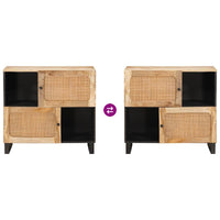 Credenza Marrone 80 x 33,5 x 75 cm Legno di mango massello 4018071