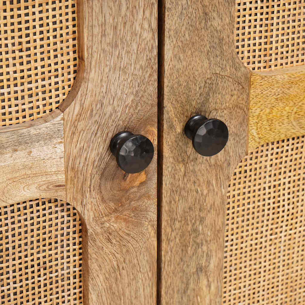 Credenza Marrone 90 x 33,5 x 75 cm Legno di mango massello 4018072