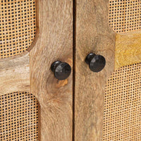 Credenza Marrone 90 x 33,5 x 75 cm Legno di mango massello 4018072