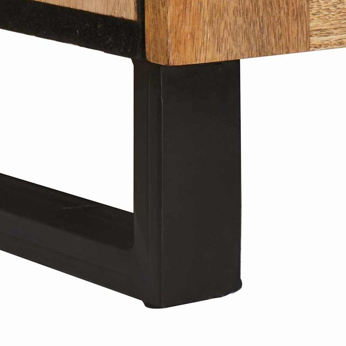 Credenza Marrone 90 x 33,5 x 75 cm Legno di mango massello 4018072