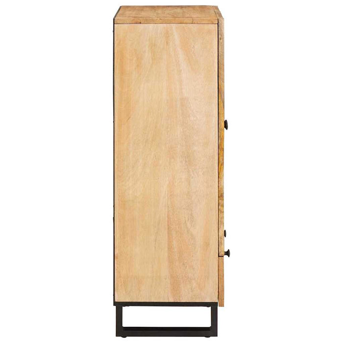 Credenza Marrone 90 x 33,5 x 75 cm Legno di mango massello 4018072