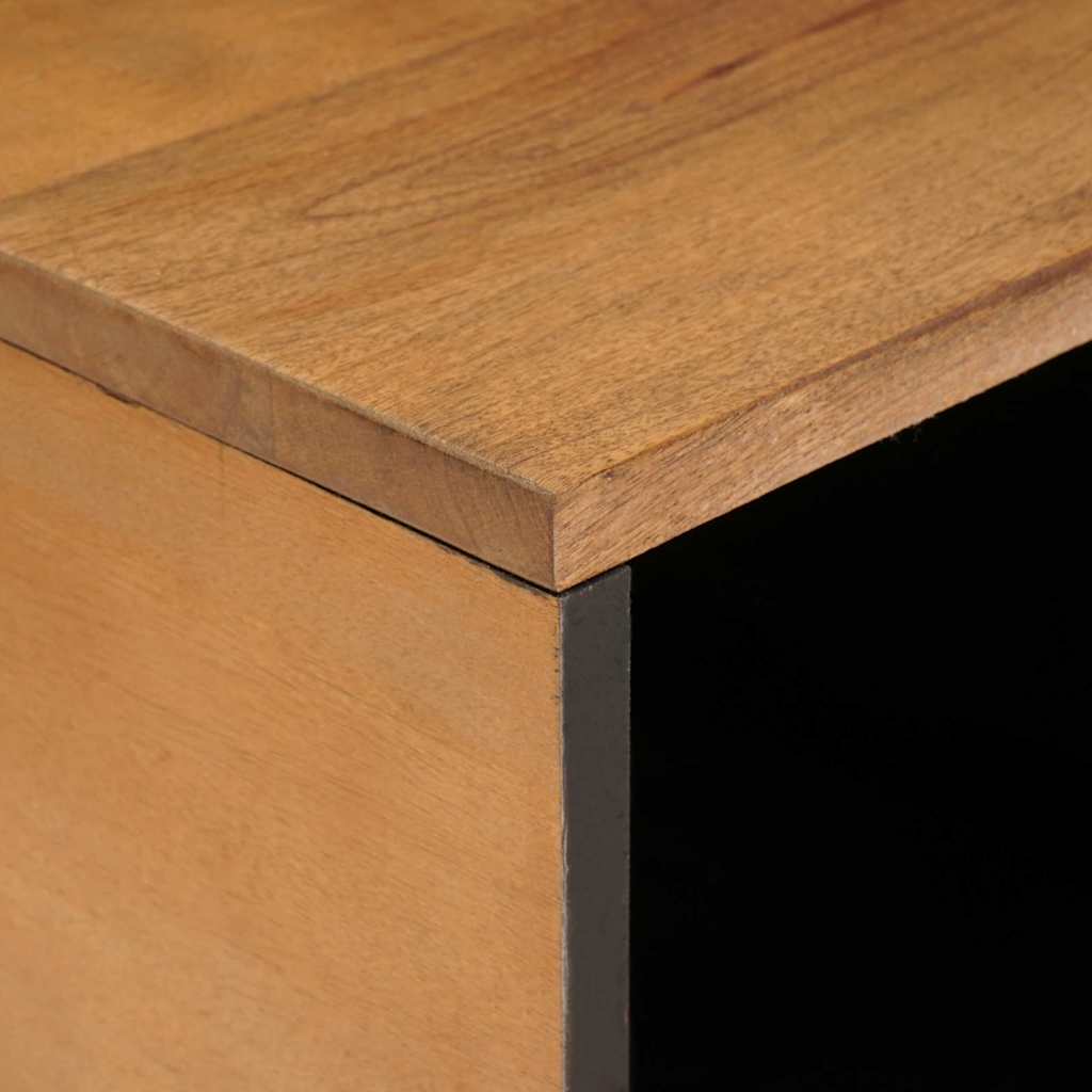 vidaXL Tavolino da salotto con porta Marrone chiaro 80 x 50 x 40 cm