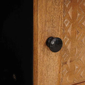 Tavolino da salotto con porta Marrone chiaro 80 x 50 x 40 cm 4018084