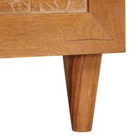 Tavolino da salotto con porta Marrone chiaro 80 x 50 x 40 cm 4018085