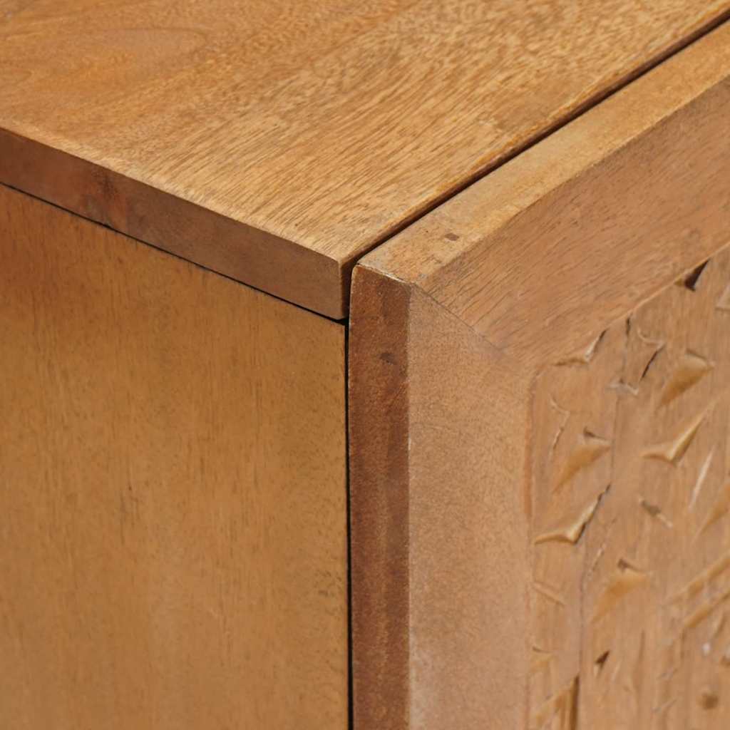 vidaXL Mobile da Bagno con porta Marrone chiaro 62 x 33 x 58 cm