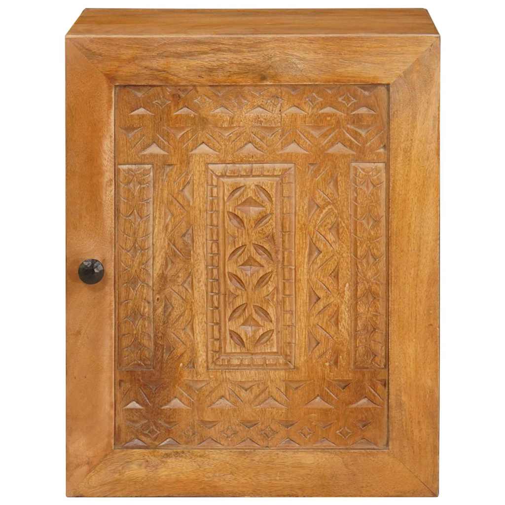 vidaXL Mobile da Bagno con porta Marrone chiaro 38 x 33.5 x 160 cm