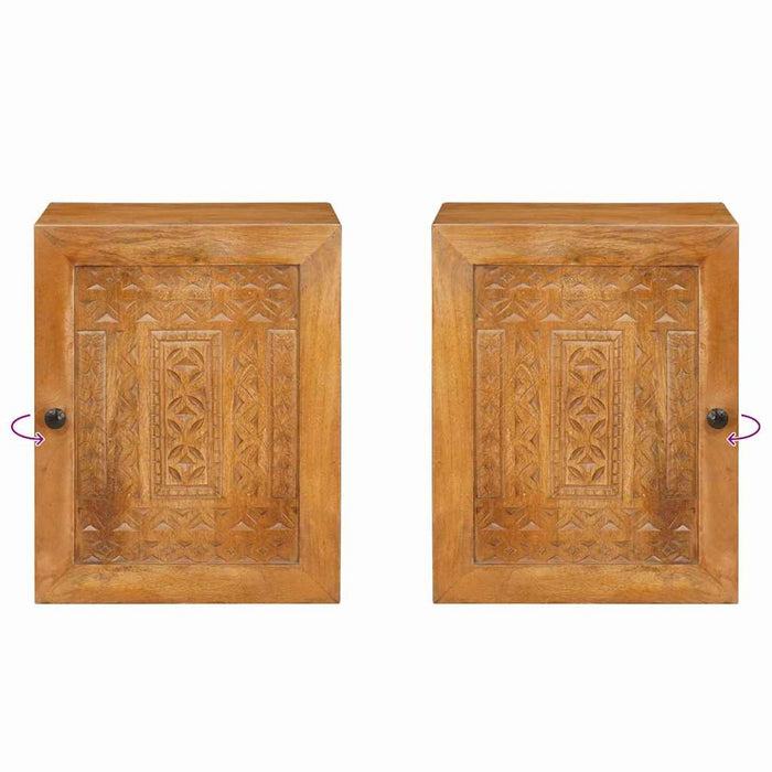 vidaXL Mobile da Bagno con porta Marrone chiaro 38 x 33.5 x 160 cm