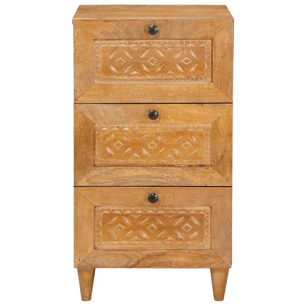 vidaXL Credenza con cassetto Marrone chiaro 33.5 x 40 x 75 cm