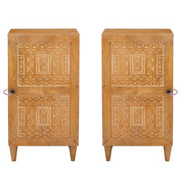 vidaXL Credenza Marrone chiaro 33.5 x 40 x 75 cm