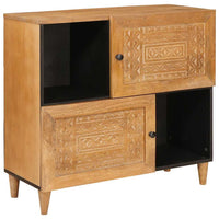 vidaXL Credenza Marrone chiaro 33.5 x 80 x 75 cm