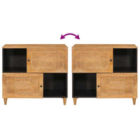 vidaXL Credenza Marrone chiaro 33.5 x 80 x 75 cm