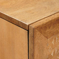 vidaXL Credenza con lo scaffale Marrone chiaro 40 x 33 x 110 cm