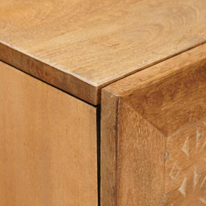 Credenza con lo scaffale Marrone chiaro 40 x 33 x 110 cm 4018109