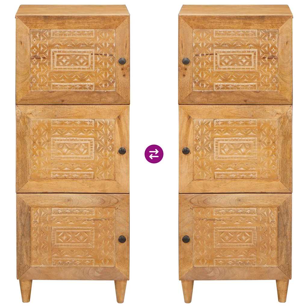 Credenza con lo scaffale Marrone chiaro 40 x 33 x 110 cm 4018109