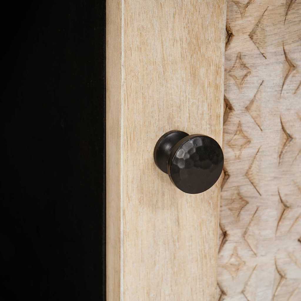 Tavolino da salotto con lo scaffale Beige 80 x 50 x 40 cm 4018120