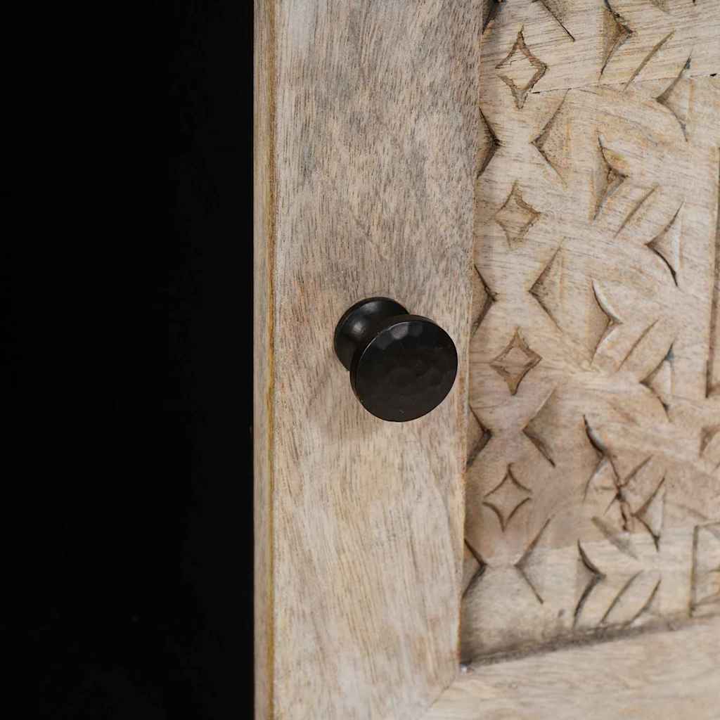 Tavolino da salotto con lo scaffale Beige 100 x 54 x 40 cm 4018128