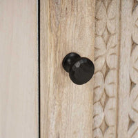 vidaXL Mobile da Bagno Bianco 38 x 33.5 x 160 cm Legno Massiccio Mango