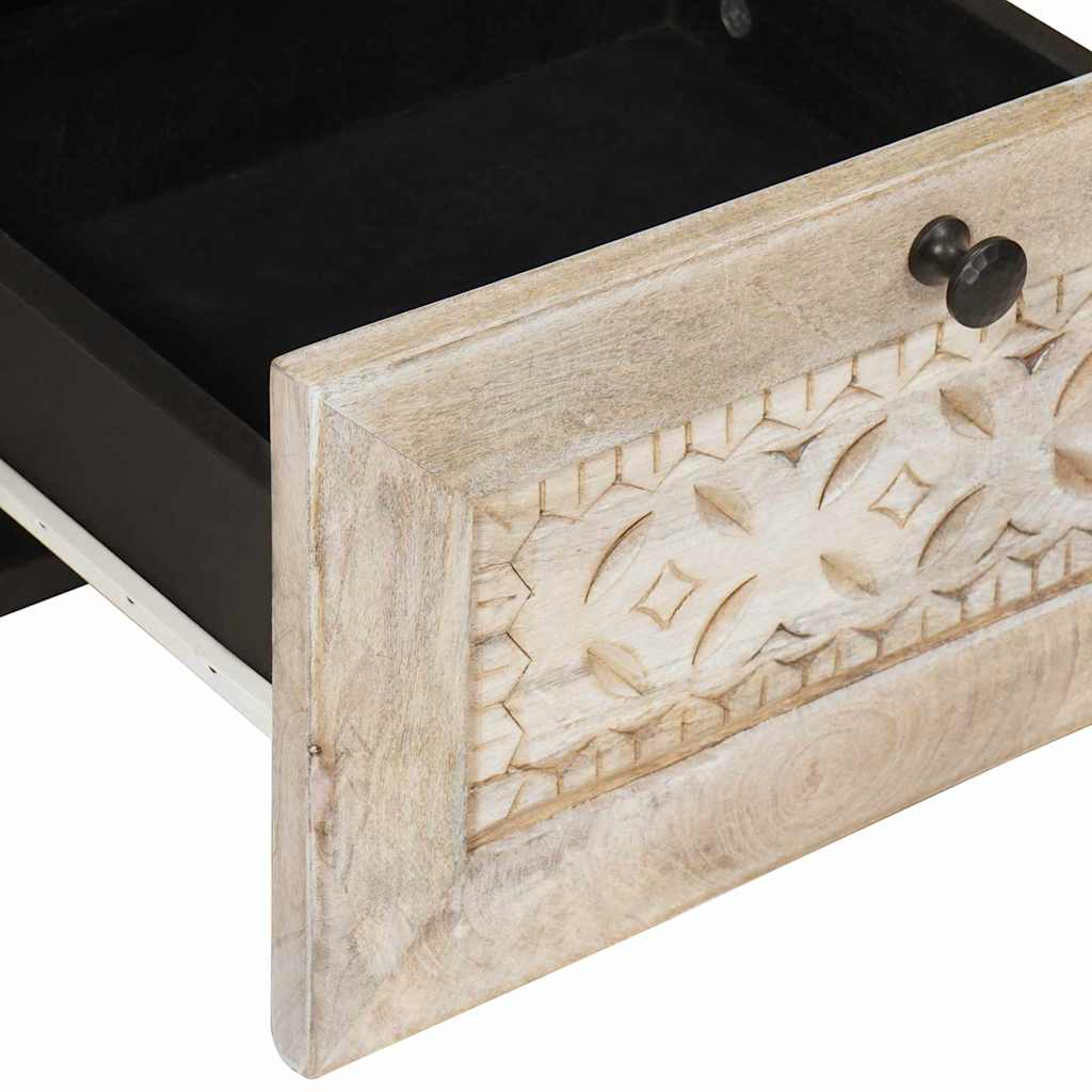 vidaXL Credenza con cassetto Bianco 33.5 x 40 x 75 cm