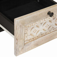 Credenza con cassetto Bianco 33.5 x 40 x 75 cm 4018139