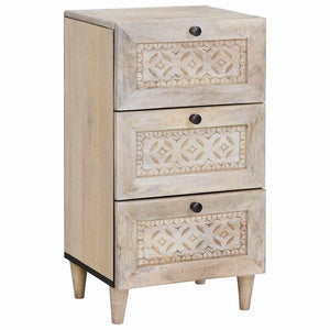 Credenza con cassetto Bianco 33.5 x 40 x 75 cm 4018139