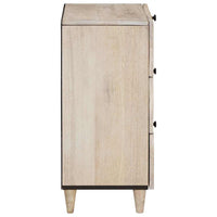 vidaXL Credenza con cassetto Bianco 33.5 x 40 x 75 cm