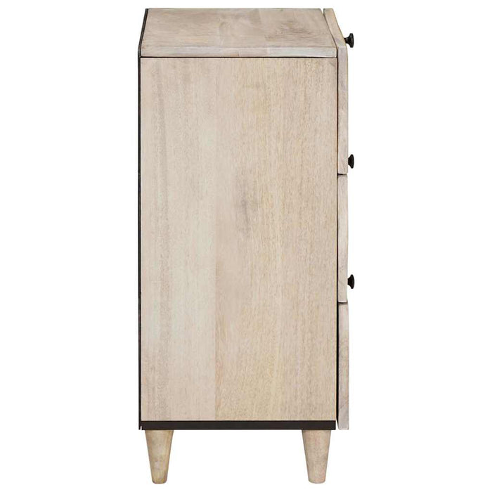 vidaXL Credenza con cassetto Bianco 33.5 x 40 x 75 cm