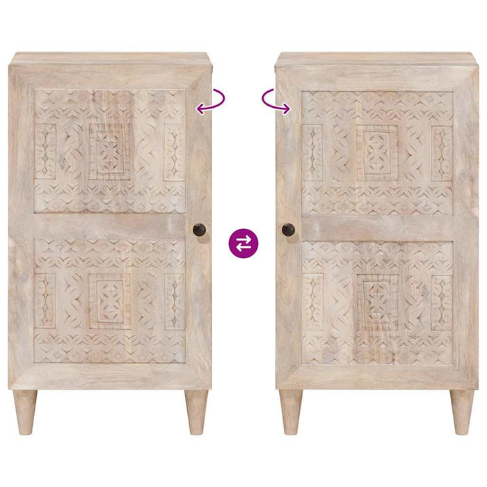 vidaXL Credenza Bianco 33.5 x 40 x 75 cm