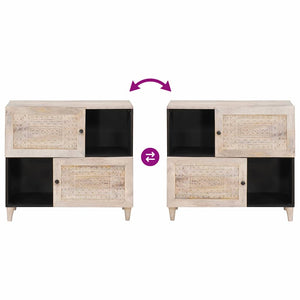 Credenza Bianco 33.5 x 80 x 75 cm 4018143