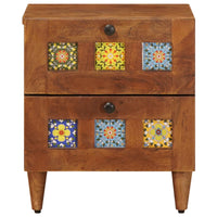 Armadio da Notte con cassetto Marrone 40 x 33,5 x 46 cm 4018222