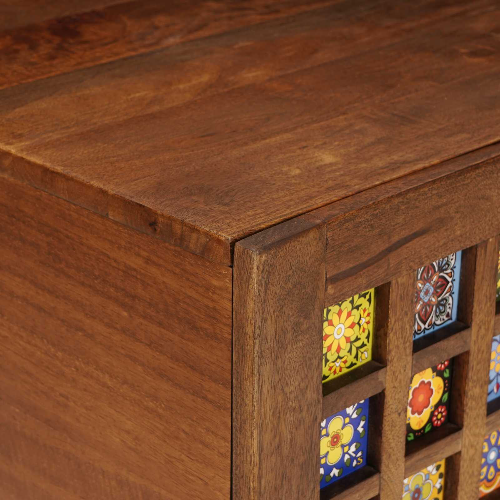 Tavolino da salotto Marrone 80 x 50 x 40 cm 4018229