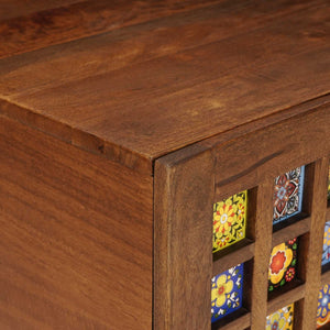 Tavolino da salotto Marrone 80 x 50 x 40 cm 4018229