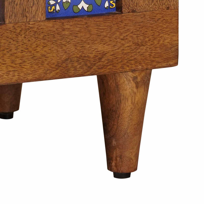 Armadio da Notte con cassetto Marrone 50 x 33 x 60 cm 4018234