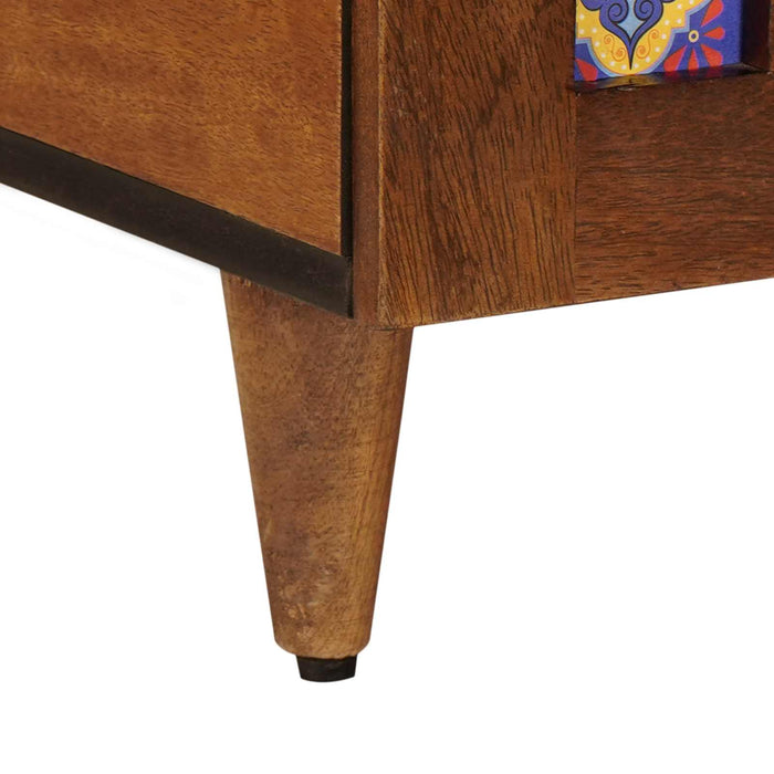 Tavolino da salotto Marrone 100 x 54 x 40 cm 4018236