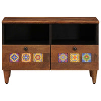 Tavolino da salotto con cassetto Marrone 80 x 54 x 40 cm 4018237