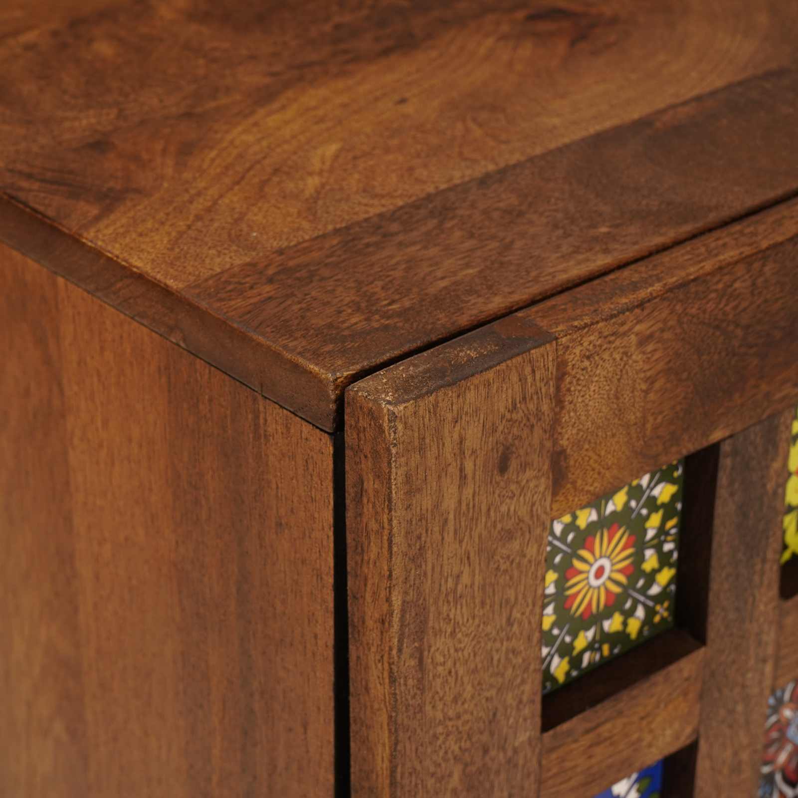 Mobile Appeso da Bagno con archiviazione Noce 38 x 33,5 x 48 cm 4018244