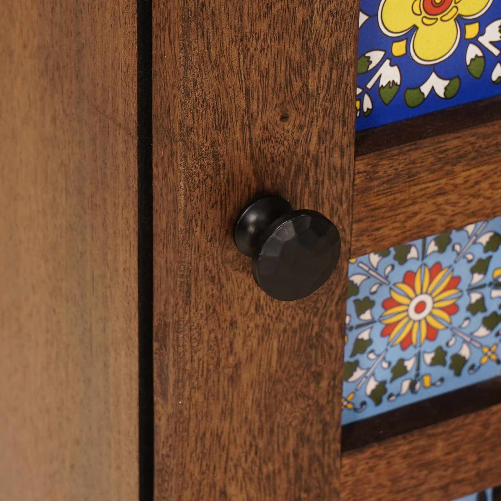 Mobile Appeso da Bagno con archiviazione Noce 38 x 33,5 x 48 cm 4018244